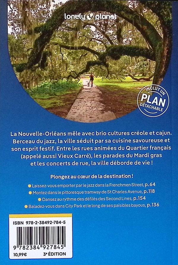 Quatrième de couverture de « La Nouvelle-Orléans »
