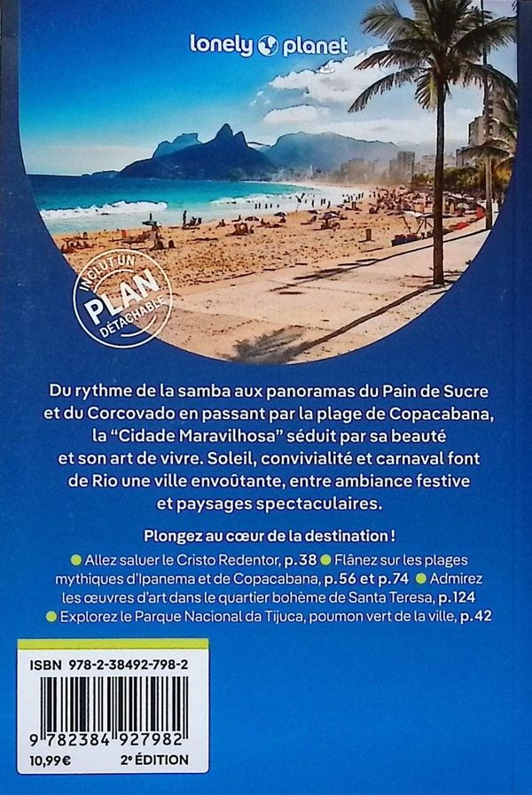 Quatrième de couverture de « Rio de Janeiro »