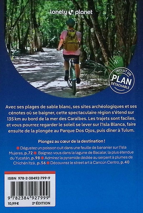 Quatrième de couverture de « Cancún et la Riviera Maya »