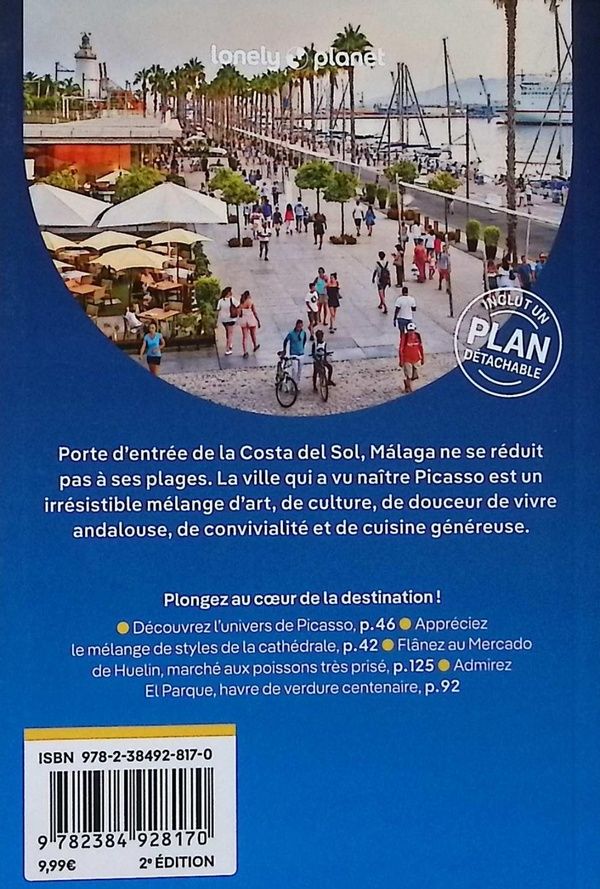 Quatrième de couverture de « Málaga »