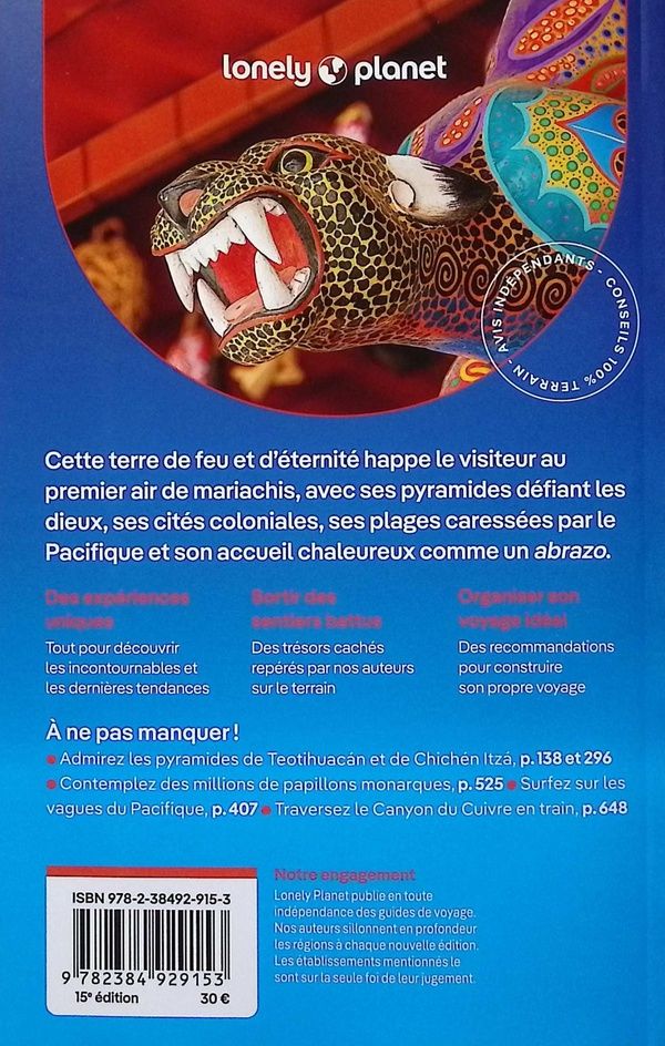 Quatrième de couverture de « Mexique »