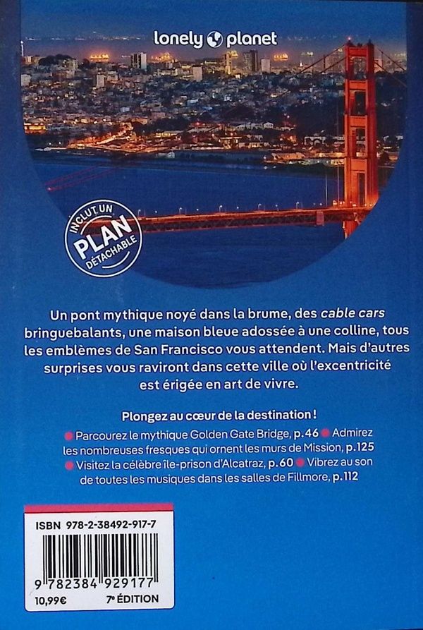 Quatrième de couverture de « San Francisco »
