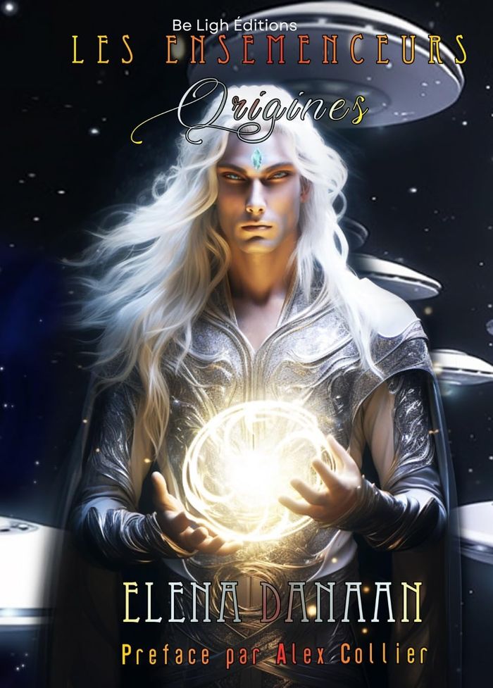 Couverture du livre « Les ensemenceurs : origines, le retour des Dieux » de Elena Danaan, librairie Les Contes Infusés à Corte