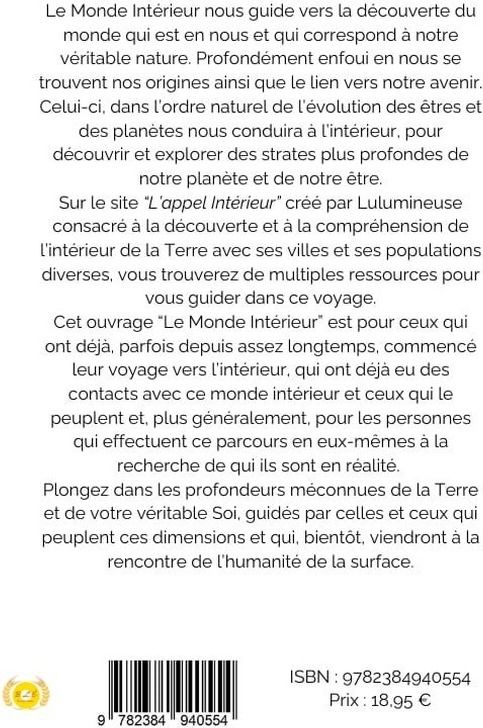 Quatrième de couverture de « Le monde intérieur »