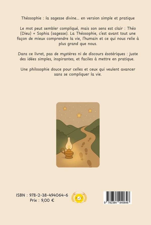 Quatrième de couverture de « La théosophie expliquée simplement »