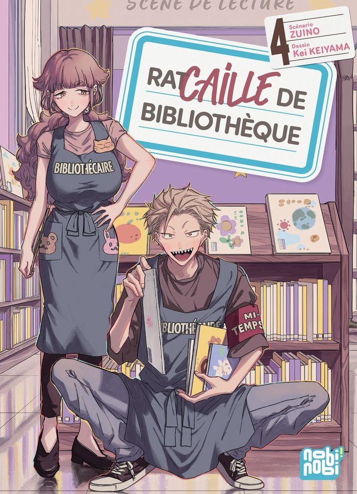 Couverture du livre « Racaille de bibliothèque » de Zuino, librairie Les Contes Infusés à Corte