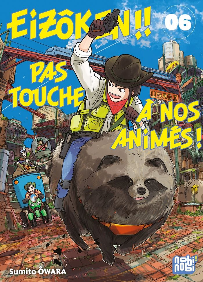 Couverture du livre « Eizôken !! : pas touche à nos animés ! » de Sumito Oowara, librairie Les Contes Infusés à Corte