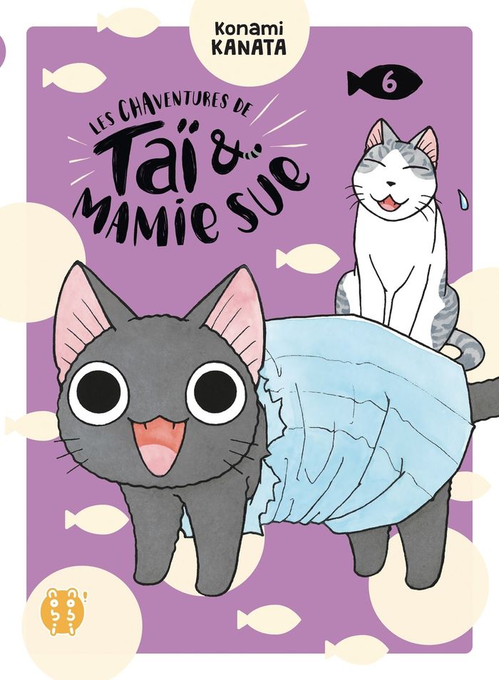 Couverture du livre « Les chaventures de Taï & mamie Sue » de Kanata Konami, librairie Les Contes Infusés à Corte