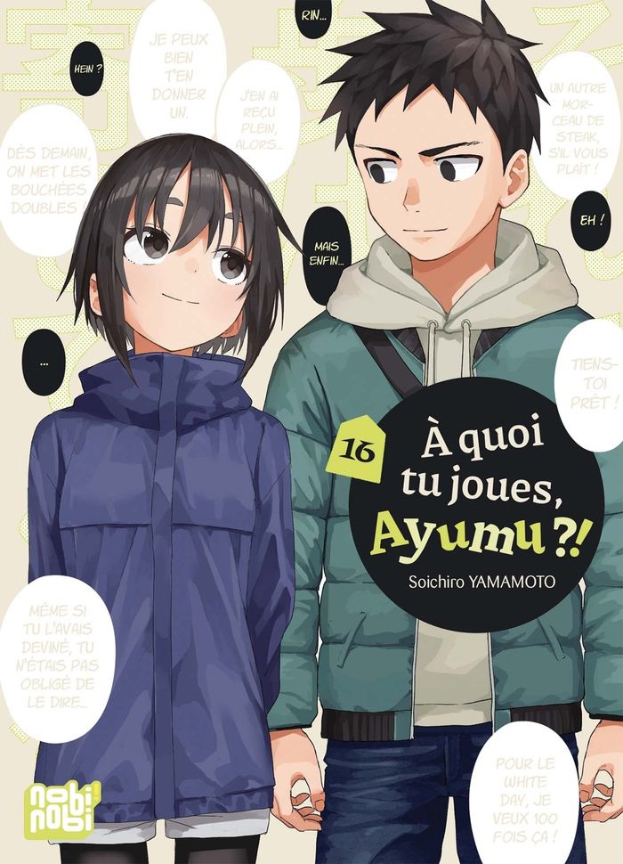 Couverture du livre « À quoi tu joues, Ayumu ?! » de Sōichirō Yamamoto, librairie Les Contes Infusés à Corte