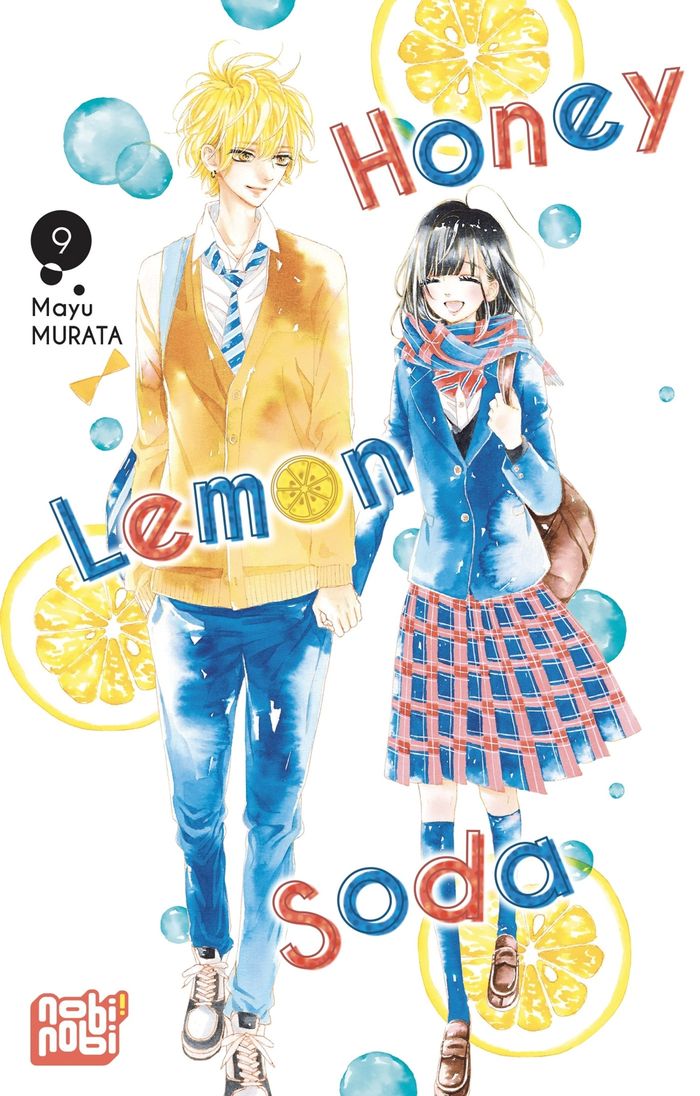 Couverture du livre « Honey lemon soda » de Mayu Murata, librairie Les Contes Infusés à Corte