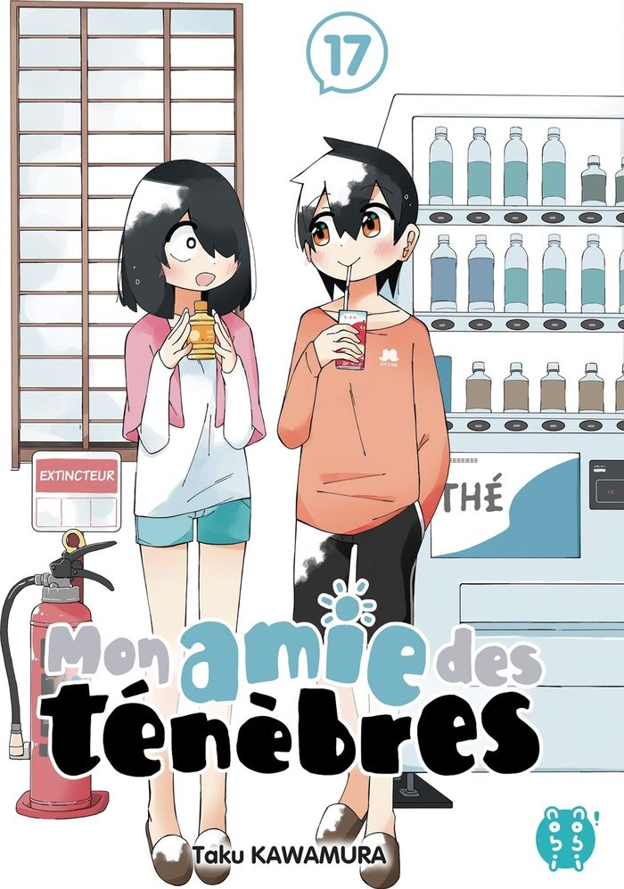 Couverture du livre « Mon amie des ténèbres » de Taku Kawamura, librairie Les Contes Infusés à Corte