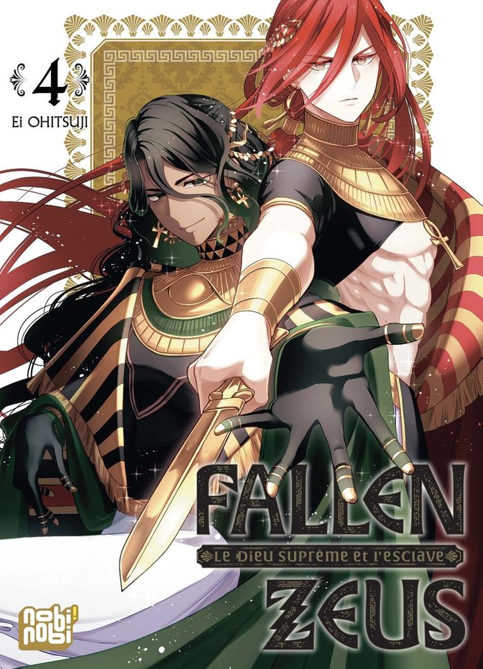 Couverture du livre « Fallen Zeus : le dieu suprême et l'esclave » de Ei Ohitsuji, librairie Les Contes Infusés à Corte