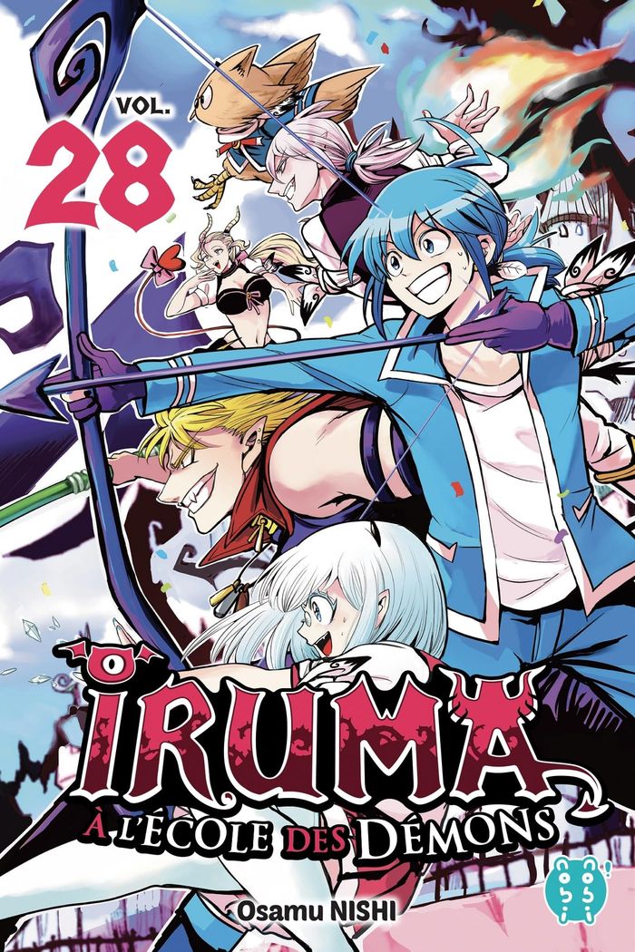 Couverture du livre « Iruma à l'école des démons » de Osamu Nishi, librairie Les Contes Infusés à Corte