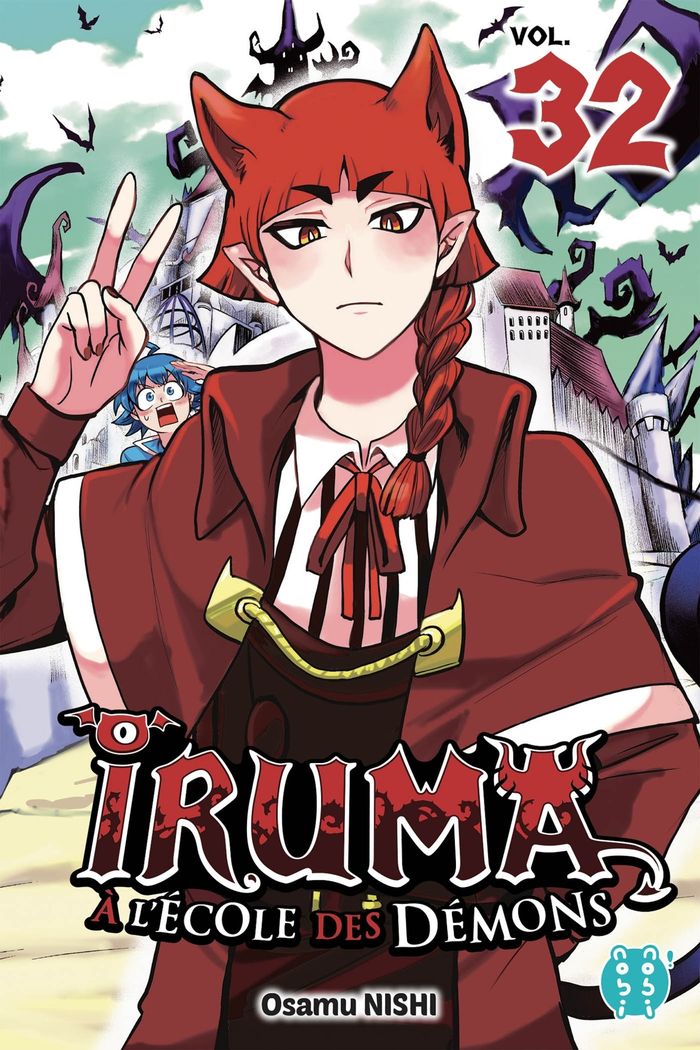 Couverture du livre « Iruma à l'école des démons », librairie Les Contes Infusés à Corte