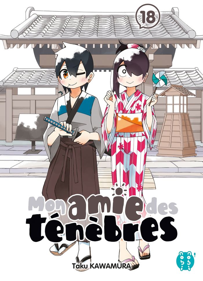 Couverture du livre « Mon amie des ténèbres » de Taku Kawamura, librairie Les Contes Infusés à Corte