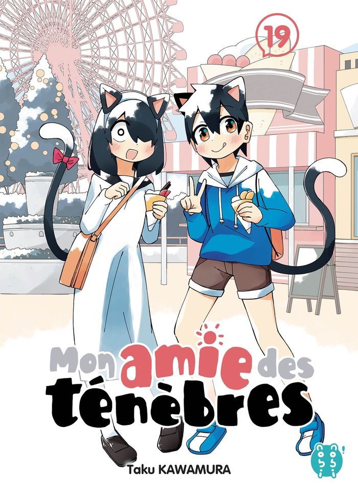 Couverture du livre « Mon amie des ténèbres » de Taku Kawamura, librairie Les Contes Infusés à Corte
