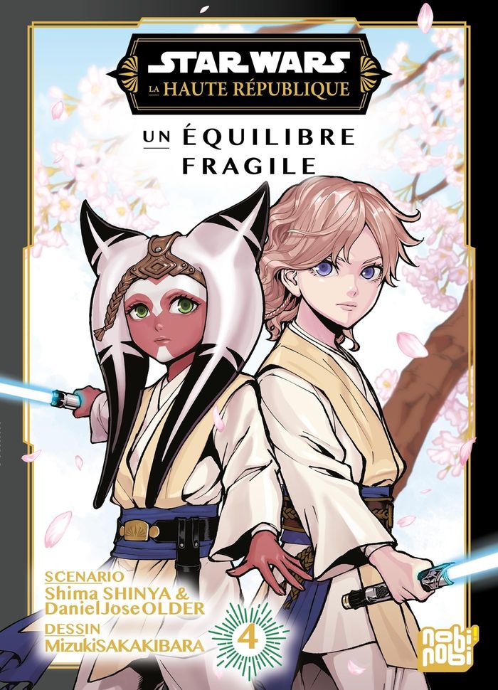 Couverture du livre « Star Wars, La Haute République : Un équilibre fragile » de Mizuki Sakakibara, librairie Les Contes Infusés à Corte