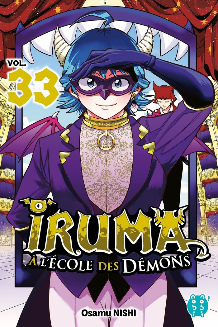 Couverture du livre « Iruma à l'école des démons » de Osamu Nishi, librairie Les Contes Infusés à Corte
