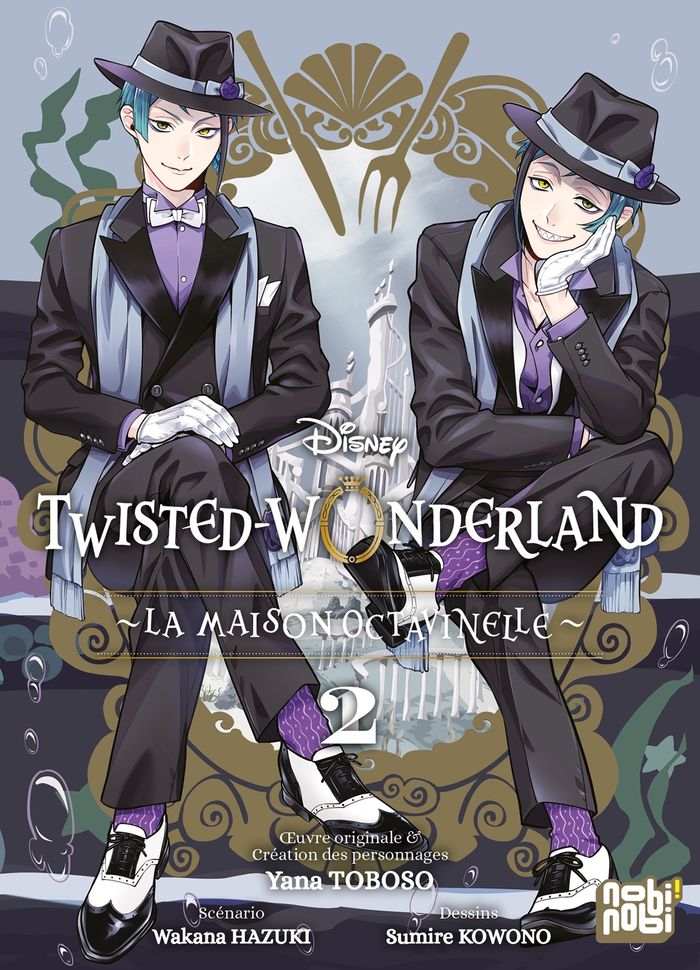 Couverture du livre « Twisted-Wonderland : la maison Octavinelle » de Wakana Hazuki, librairie Les Contes Infusés à Corte