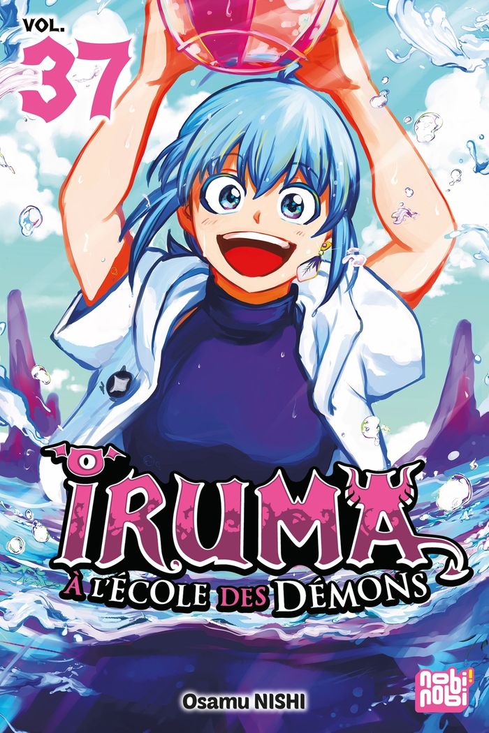 Couverture du livre « IRUMA A L'ECOLE DES DEMONS T37 » de Osamu Nishi, librairie Les Contes Infusés à Corte