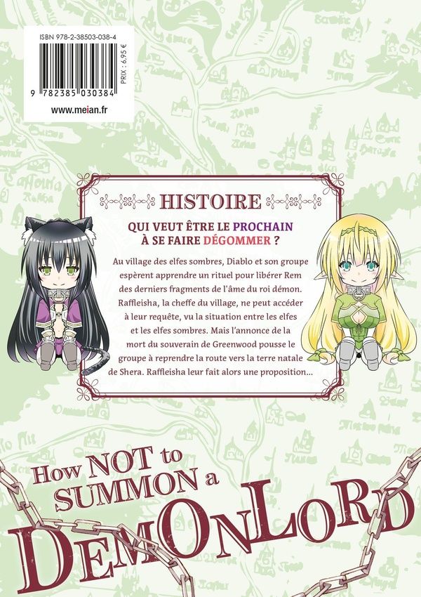 Quatrième de couverture de « HOW NOT TO SUMMON A DEMON LORD - TOME 16 »