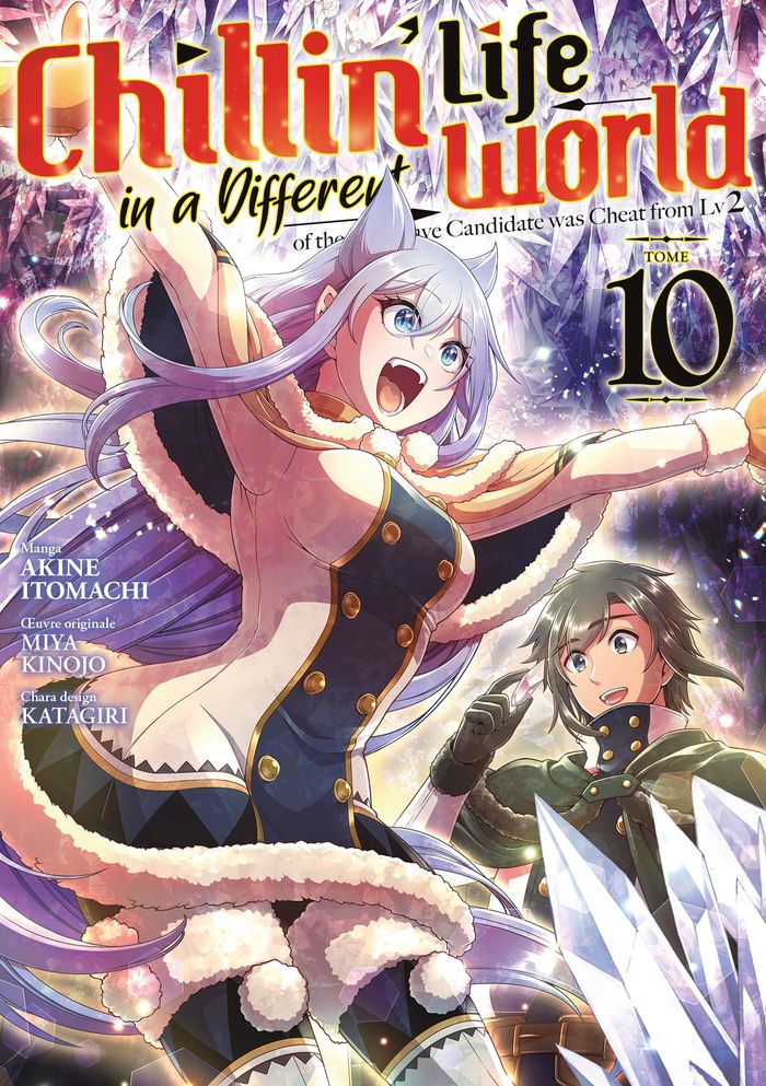 Couverture du livre « CHILLIN' LIFE IN A DIFFERENT WORLD - TOME 10 » de Itomachi/kinojo, librairie Les Contes Infusés à Corte