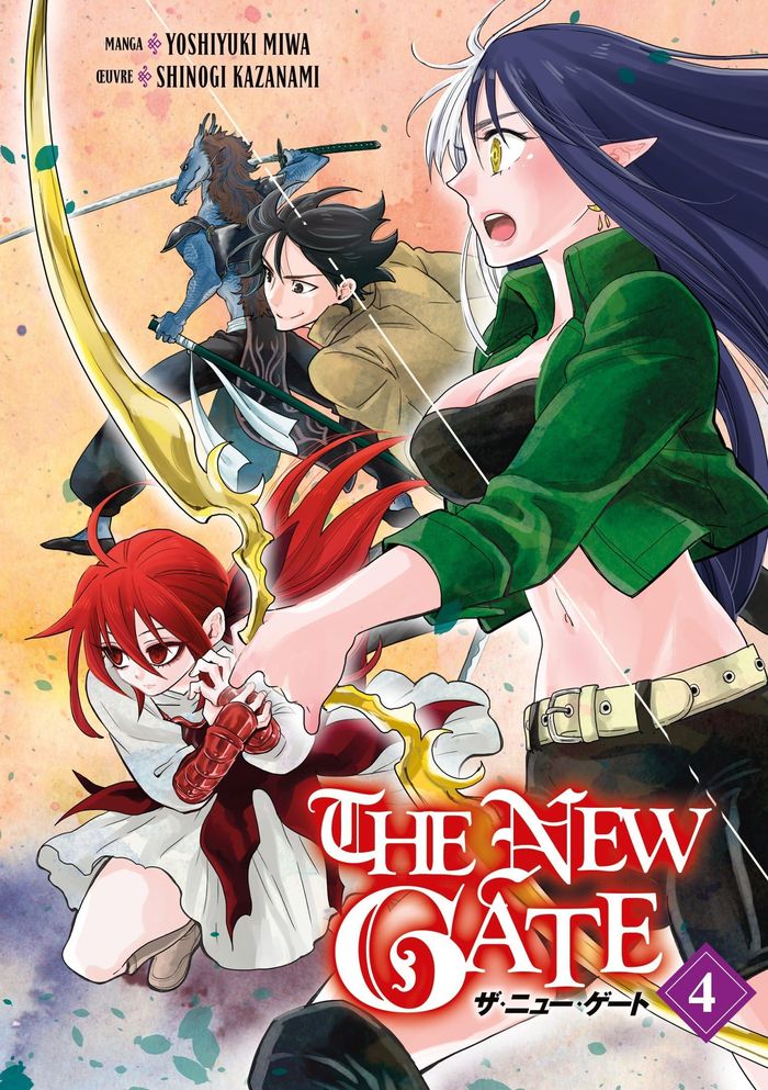Couverture du livre « THE NEW GATE - TOME 04 » de Miwa/kazanami, librairie Les Contes Infusés à Corte