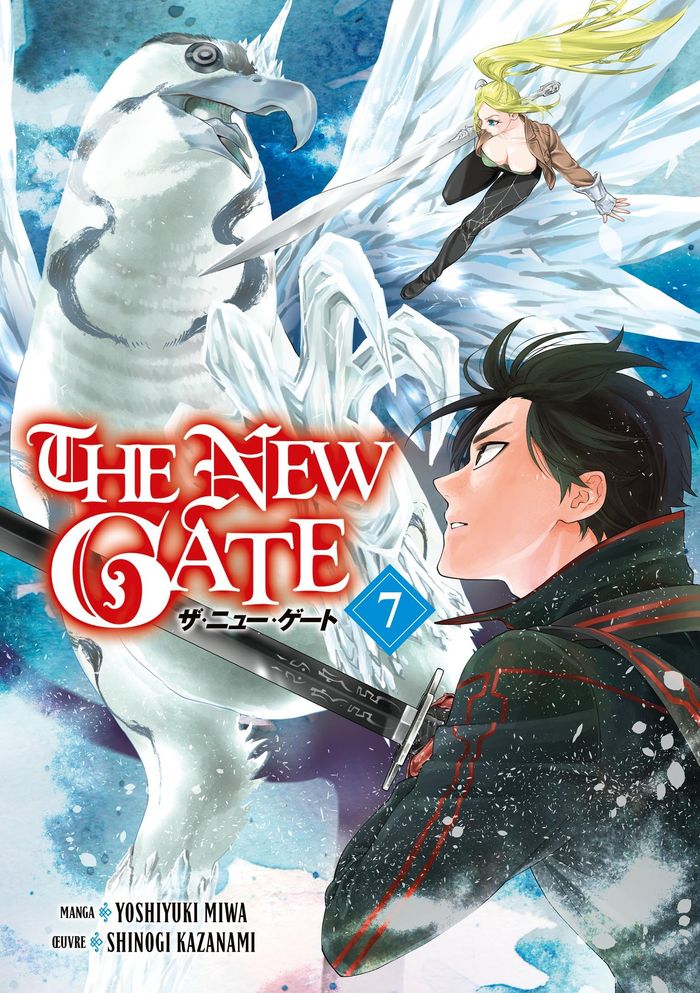 Couverture du livre « The new gate » de Kazanami Shinogi, librairie Les Contes Infusés à Corte