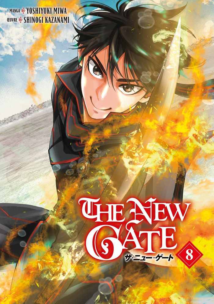 Couverture du livre « The new gate » de Kazanami Shinogi, librairie Les Contes Infusés à Corte