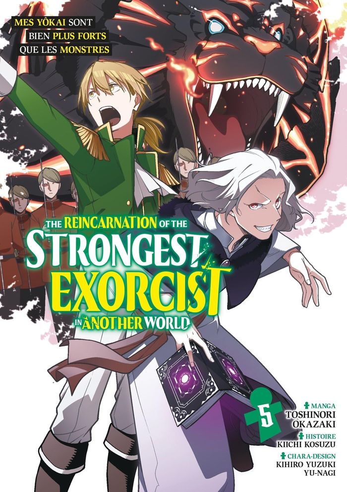 Couverture du livre « The reincarnation of the strongest exorcist in another world » de Toshinori Okazaki, librairie Les Contes Infusés à Corte