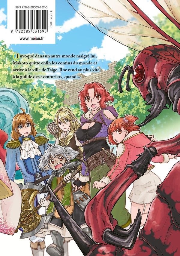 Quatrième de couverture de « TSUKIMICHI - MOONLIT FANTASY - TOME 03 »