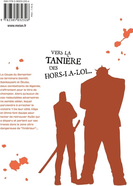 Quatrième de couverture de « KENGAN OMEGA - TOME 20 »