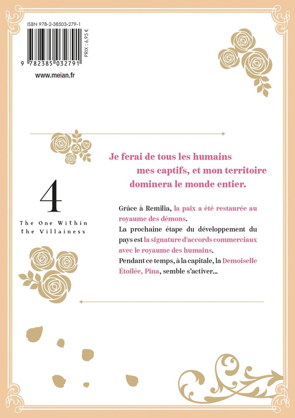 Quatrième de couverture de « THE ONE WITHIN THE VILLAINESS - TOME 04 »