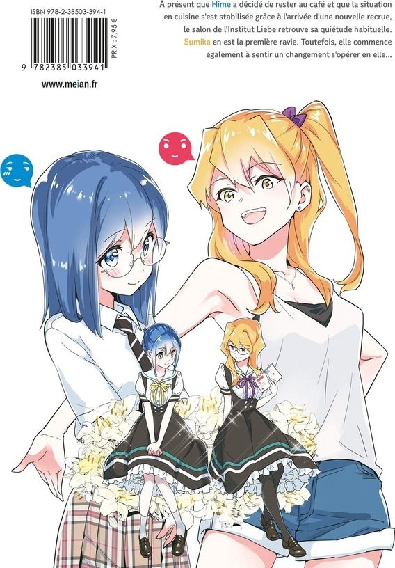 Quatrième de couverture de « YURI IS MY JOB! - TOME 09 »