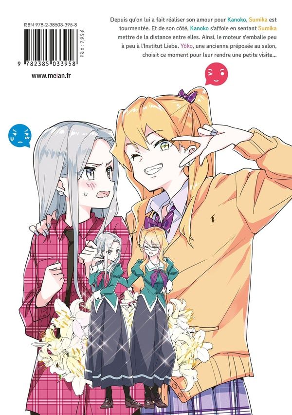 Quatrième de couverture de « YURI IS MY JOB! - TOME 10 »