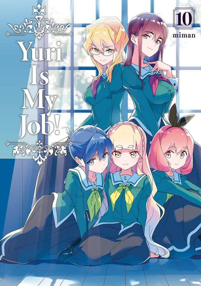 Couverture du livre « YURI IS MY JOB! - TOME 10 » de Miman, librairie Les Contes Infusés à Corte