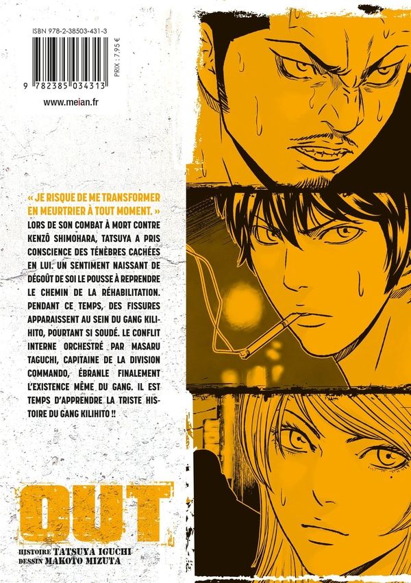 Quatrième de couverture de « OUT - TOME 06 »
