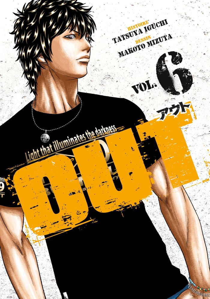 Couverture du livre « OUT - TOME 06 » de Iguchi/mizuta, librairie Les Contes Infusés à Corte