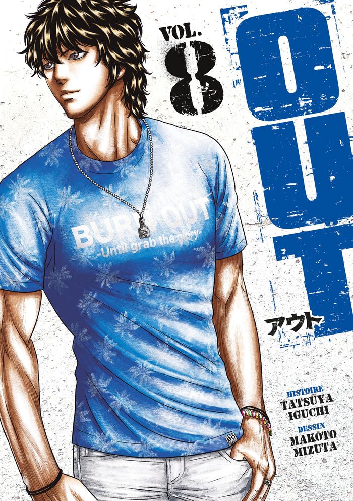 Couverture du livre « OUT - TOME 08 » de Iguchi/mizuta, librairie Les Contes Infusés à Corte