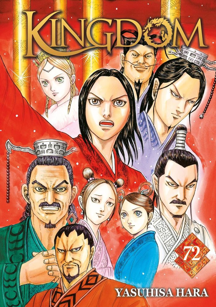 Couverture du livre « KINGDOM - TOME 72 » de Yasuhisa Hara, librairie Les Contes Infusés à Corte