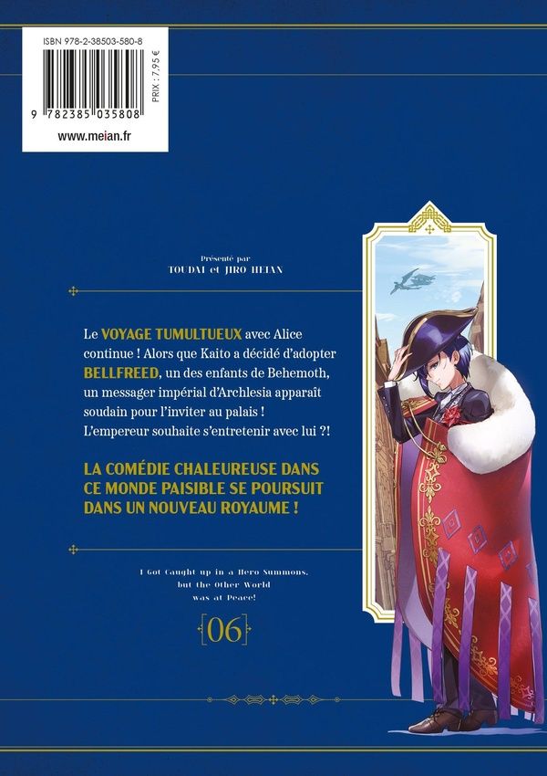 Quatrième de couverture de « I GOT CAUGHT UP IN A HERO SUMMONS - TOME 06 »