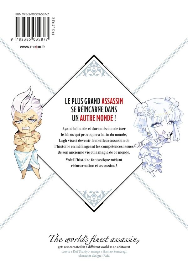 Quatrième de couverture de « THE WORLD'S FINEST ASSASSIN - TOME 01 »