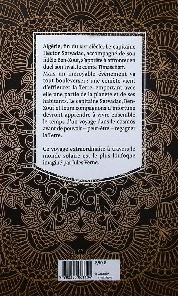 Quatrième de couverture de « Hector Servadac »