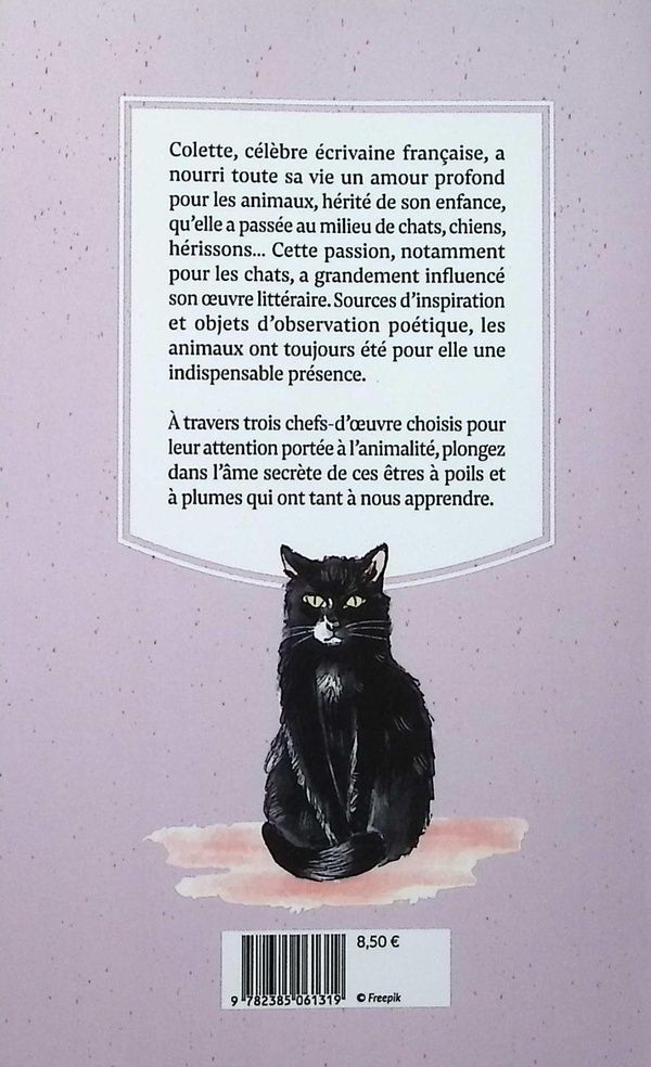 Quatrième de couverture de « La chatte »