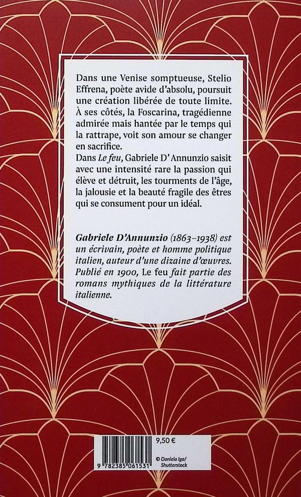 Quatrième de couverture de « Le feu »