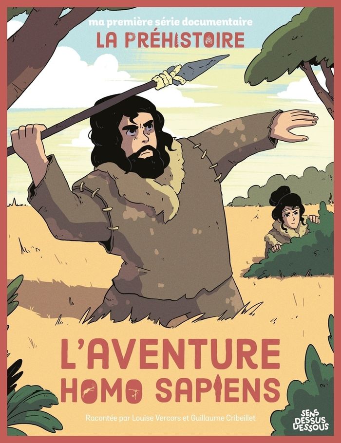Couverture du livre « L'aventure Homo sapiens », librairie Les Contes Infusés à Corte
