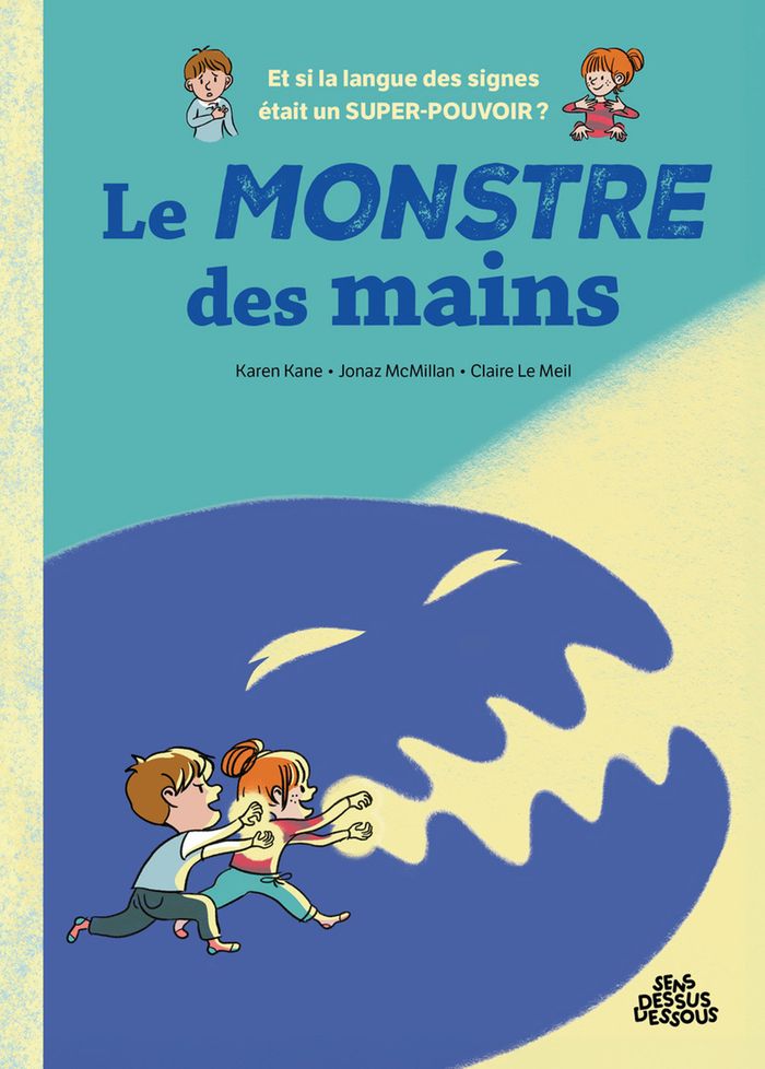 Couverture du livre « Le monstre des mains », librairie Les Contes Infusés à Corte