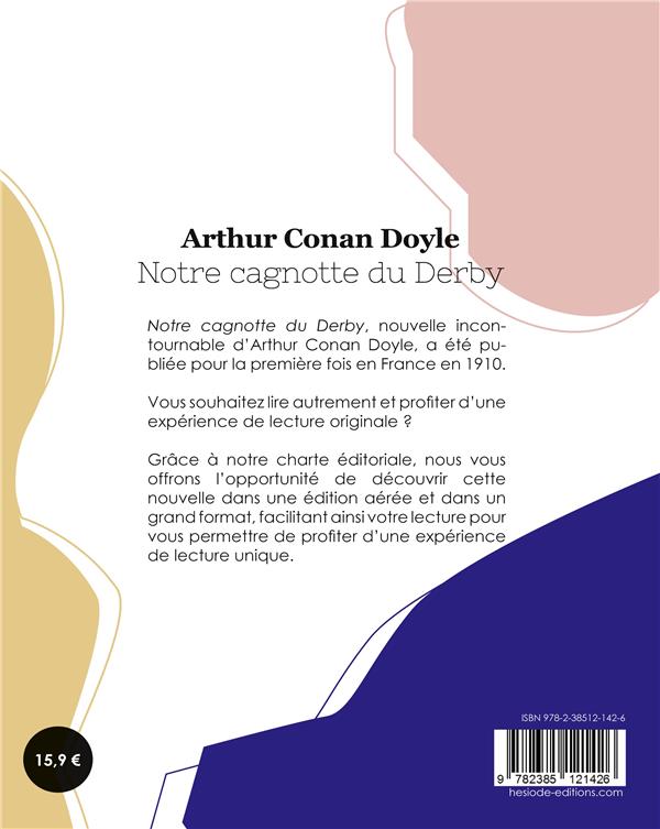 Quatrième de couverture de « Notre cagnotte du Derby »