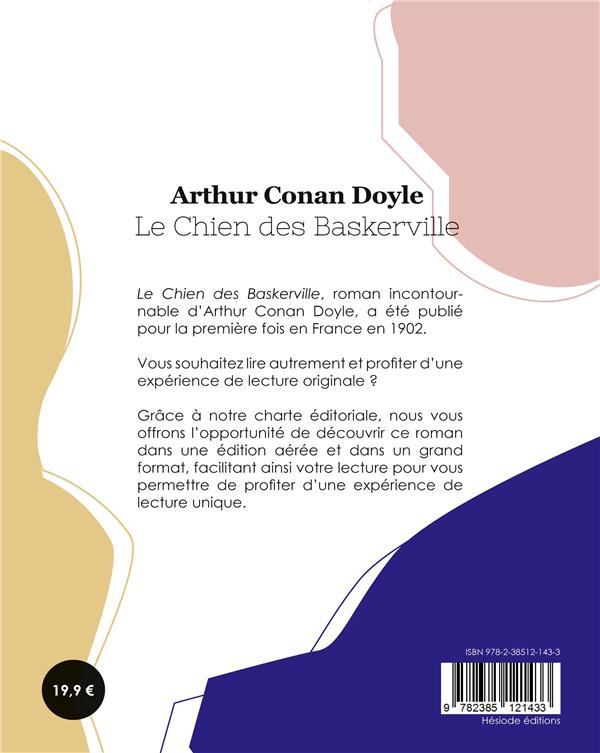 Quatrième de couverture de « Le Chien des Baskerville »