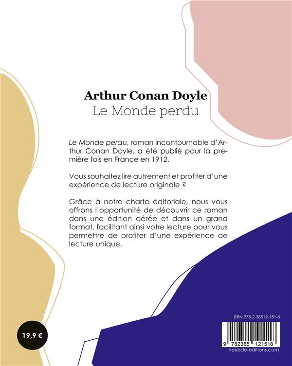 Quatrième de couverture de « Le monde perdu »